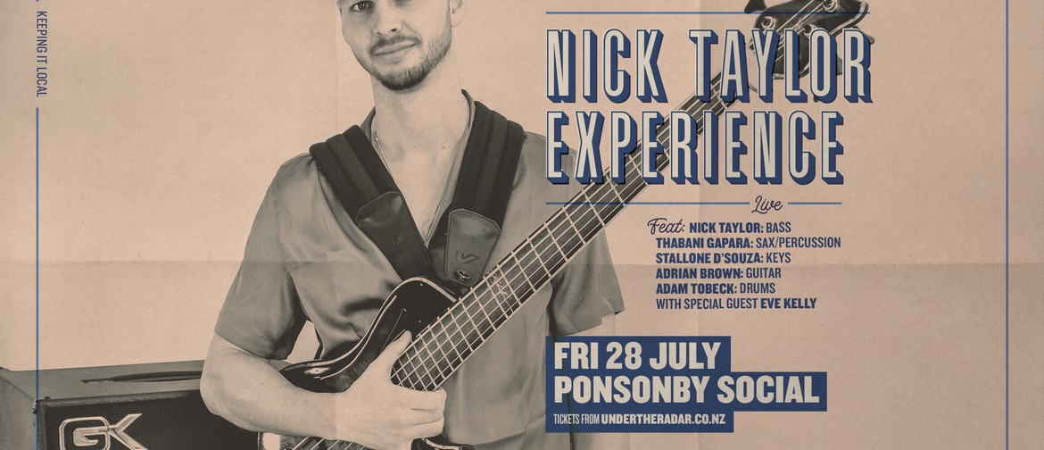 Nick Taylor Experience Followed by Aimee & TDK