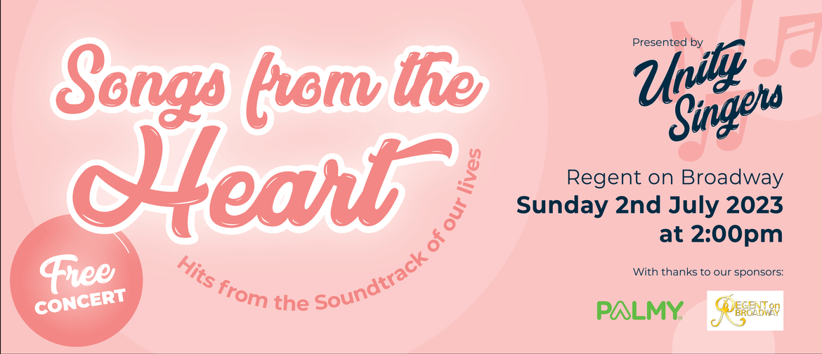 Unity Singers Present Songs From the Heart