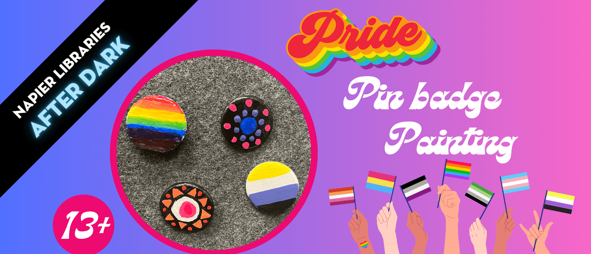 Pride Pin badge Painting