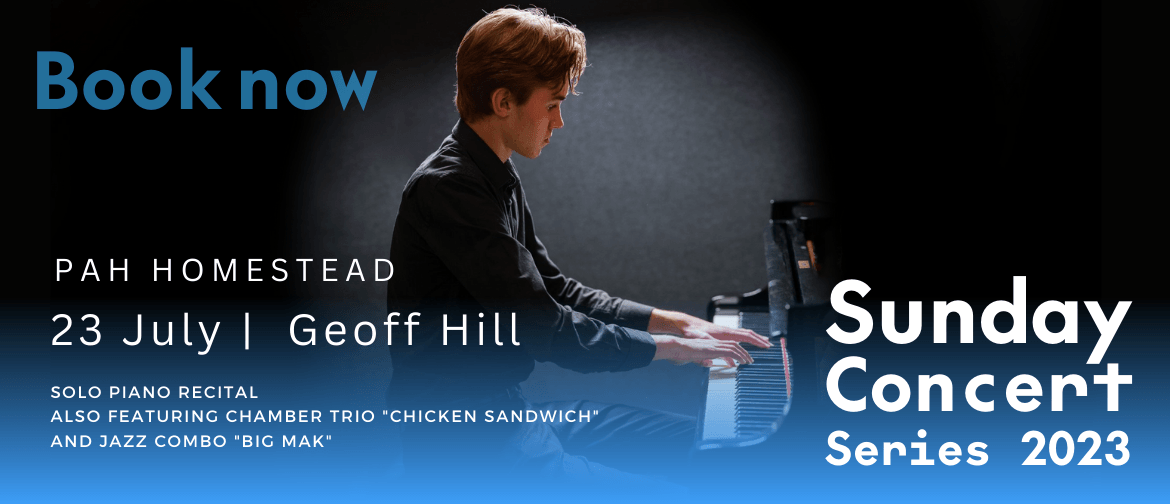 Sunday Concert Series: Fundraising Concert for Geoff Hill