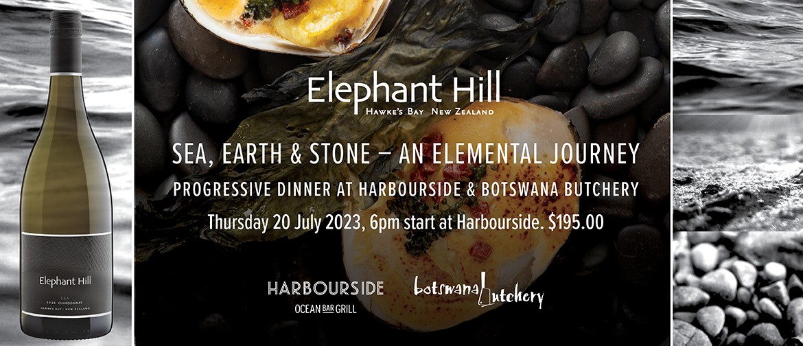 Elephant Hill - Sea, Earth, Stone Progressive Dinner