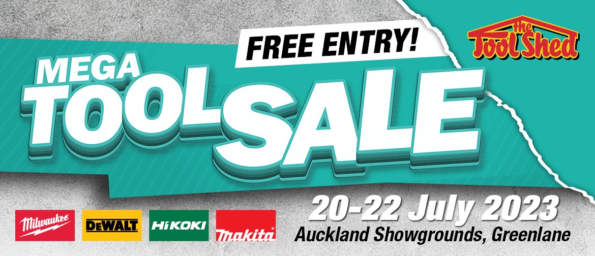 The ToolShed Mega Tool Sale - Auckland - Eventfinda