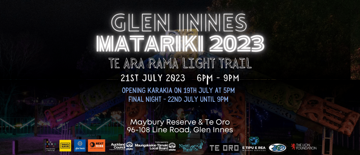 Te Ara Rama Matariki Light Trail 2023