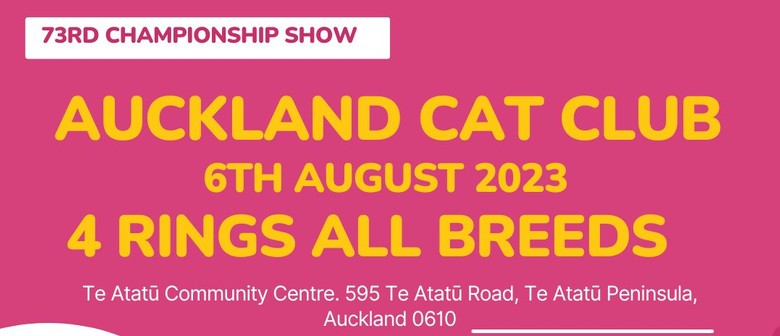 Auckland Cat Club Cat Show