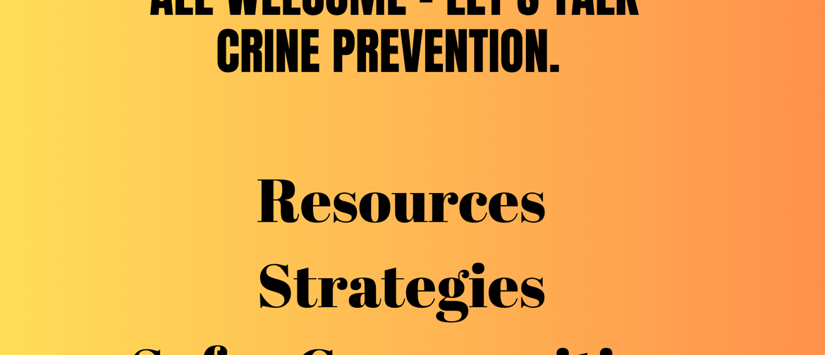 Let's Talk - Crime Prevention