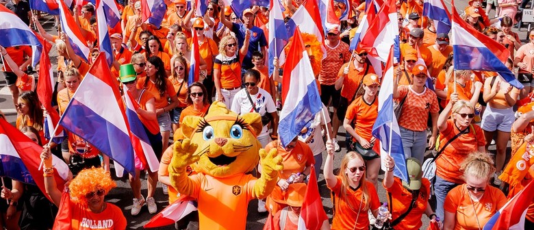 Orange Fan Parades - Netherlands Women's World Cup Football