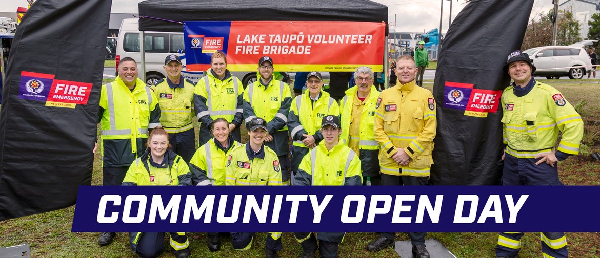 Lake Taupō Volunteer Fire Brigade Community Open Day Lake Taupō Volunteer Fire Brigade Community Open Day