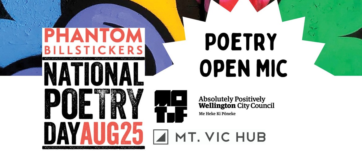Poetry Open Mic for National Poetry Day 2023