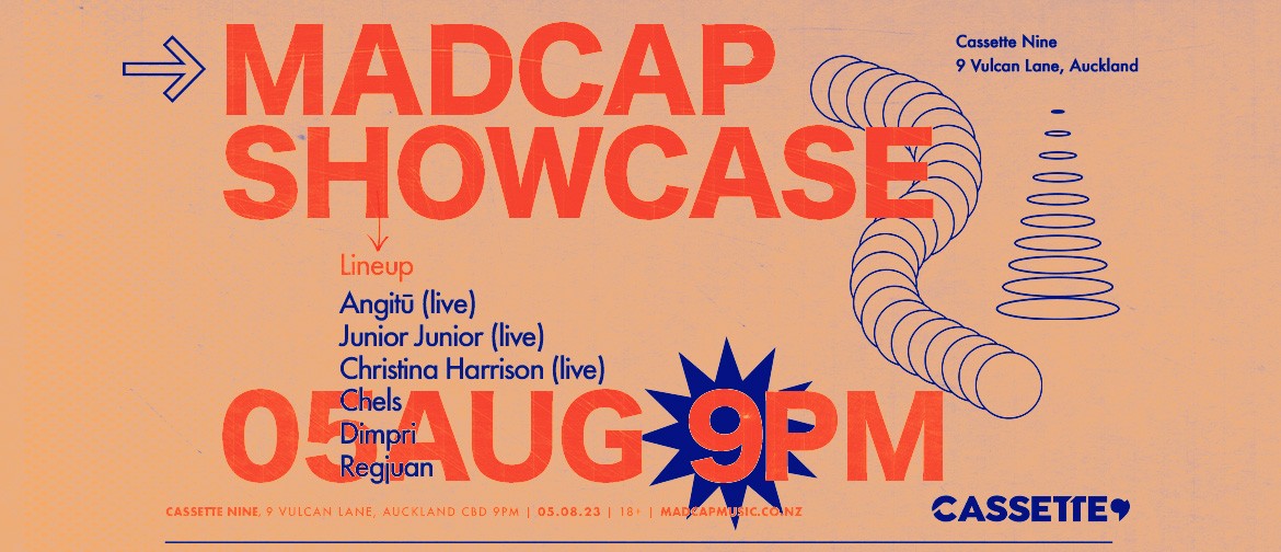 Madcap Showcase ft. Junior Junior, Angitū & Friends