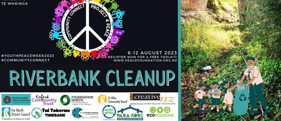 Riverbank Cleanup for Youth Peace Week