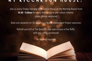 Story time at Riccarton House