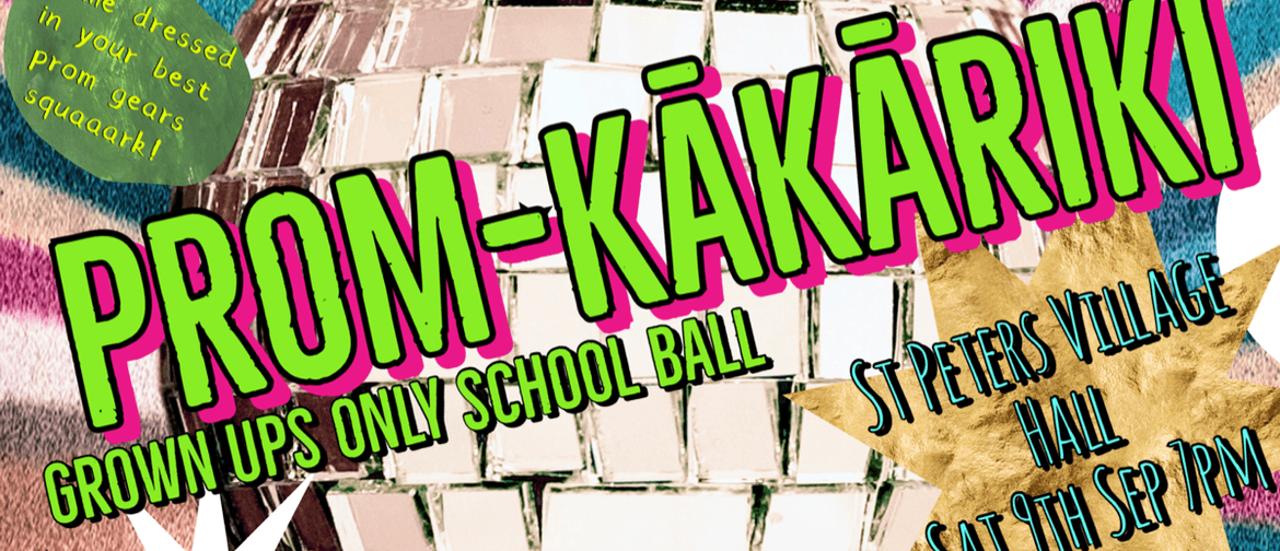 Prom-kākāriki Grown Ups Only School Ball