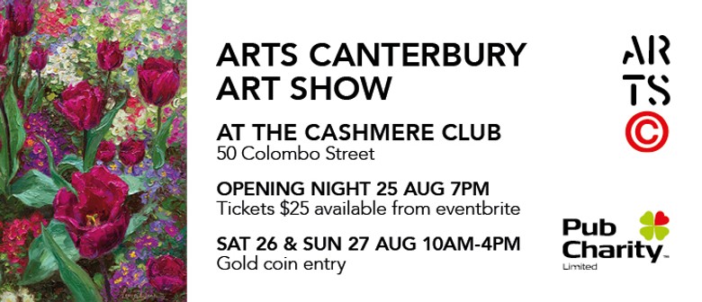 2023 Arts Canterbury Art Show at The Cashmere Club