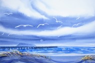 Wine & Watercolour Evening – Southerly Storm Petone