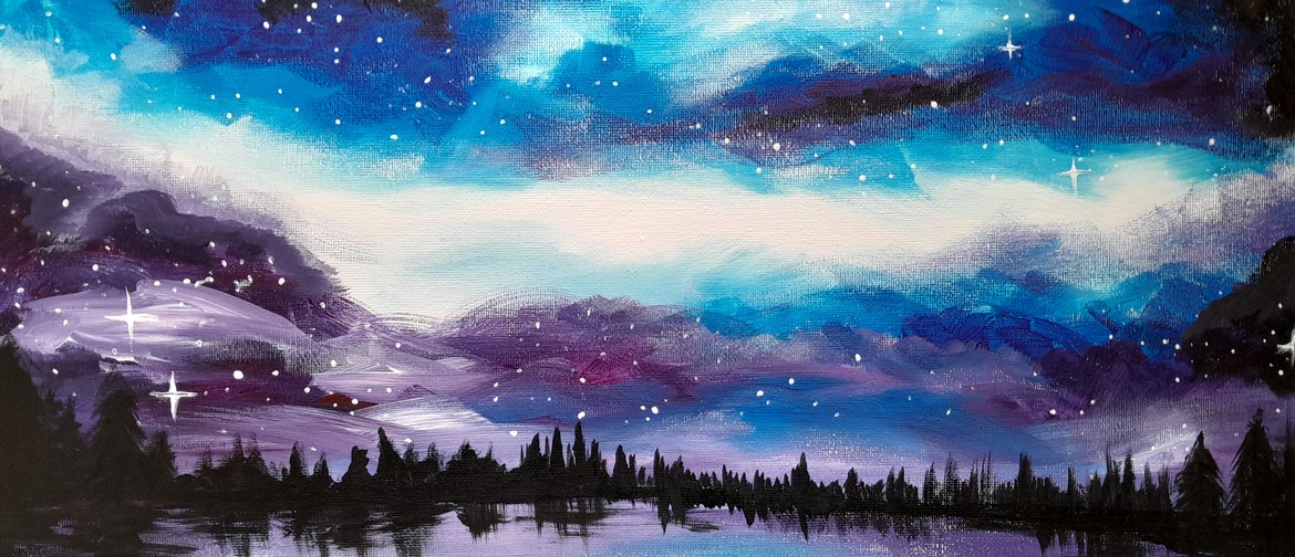 Nelson Paint and Wine Night - Lost in Space