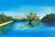 Image for event: Queenstown Paint and Wine Night - That Wanaka Tree