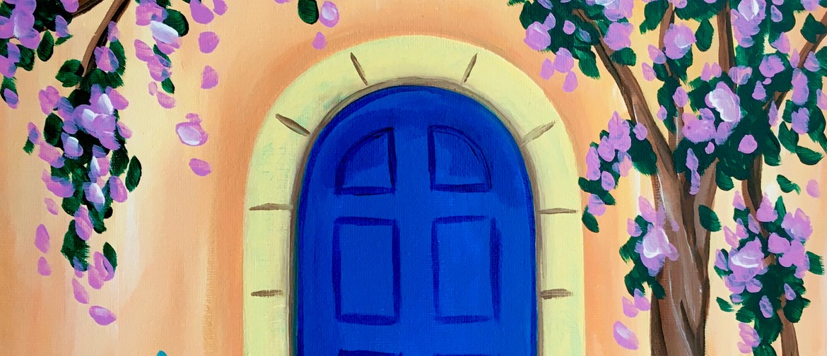 Wellington Paint and Wine Night - Doorway to Athens