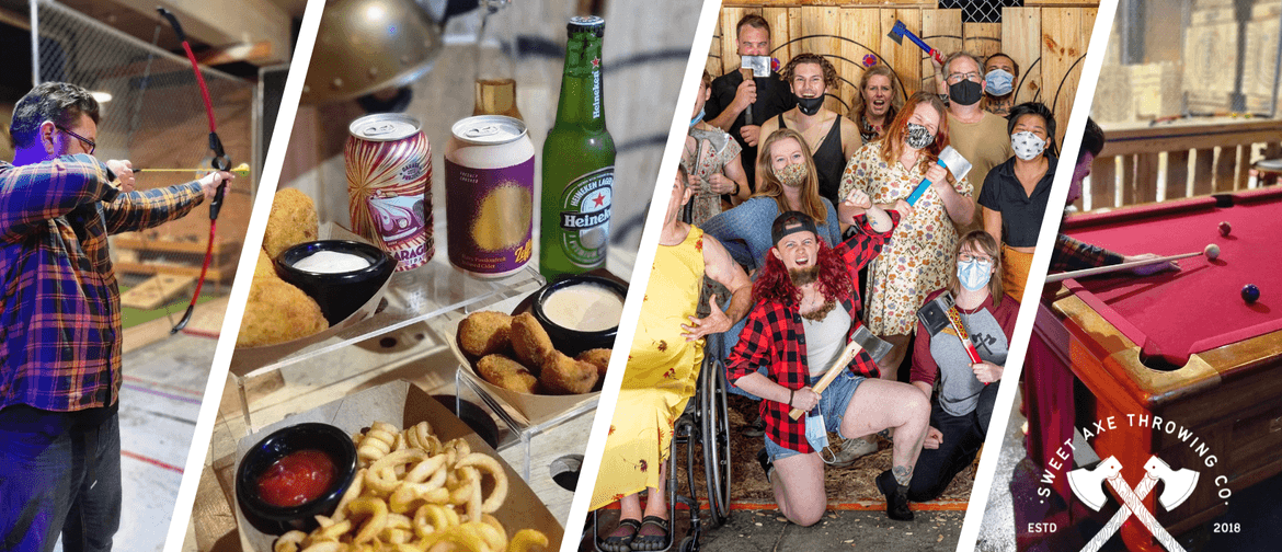 Axe Throwing, Drinks and Snacks - The Throw Social
