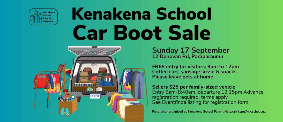 Kenakena School Car Boot Sale Fundraiser