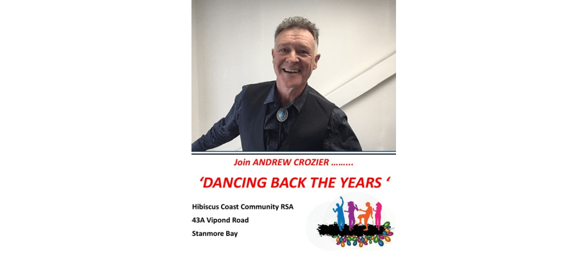 Dancing Back the Years With Andrew Crozier - Auckland - Eventfinda