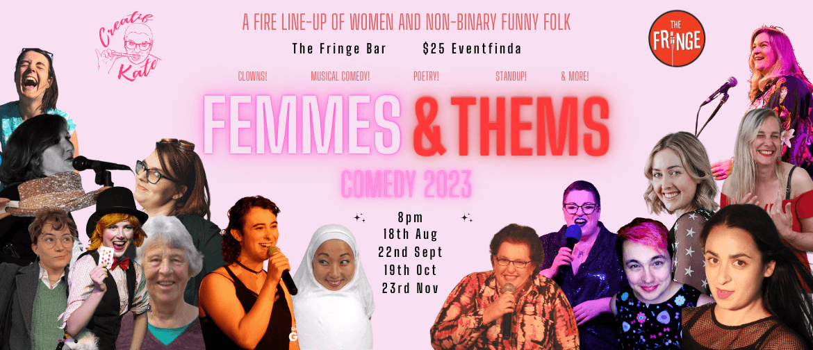 Femmes & Thems Comedy 2023