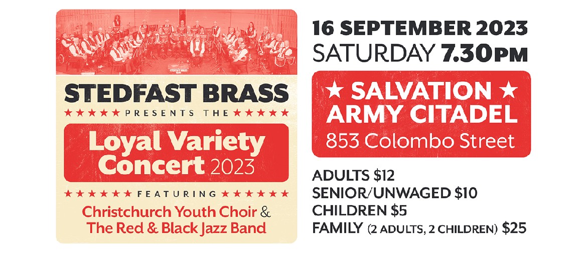 Stedfast Brass Presents the Loyal Variety Concert 2023