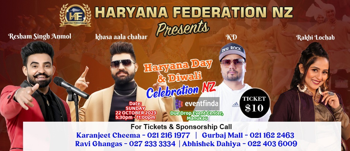 Diwali and Haryana Day Celebrations