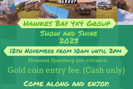 Hawke's Bay 4X4 Group Show & Shine