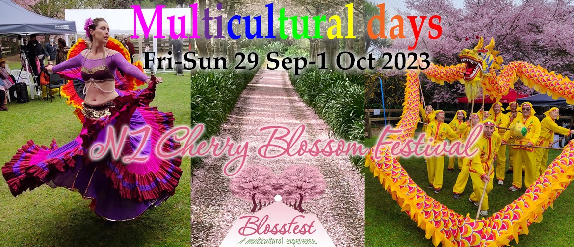Multicultural days of NZ Cherry Blossom Festival