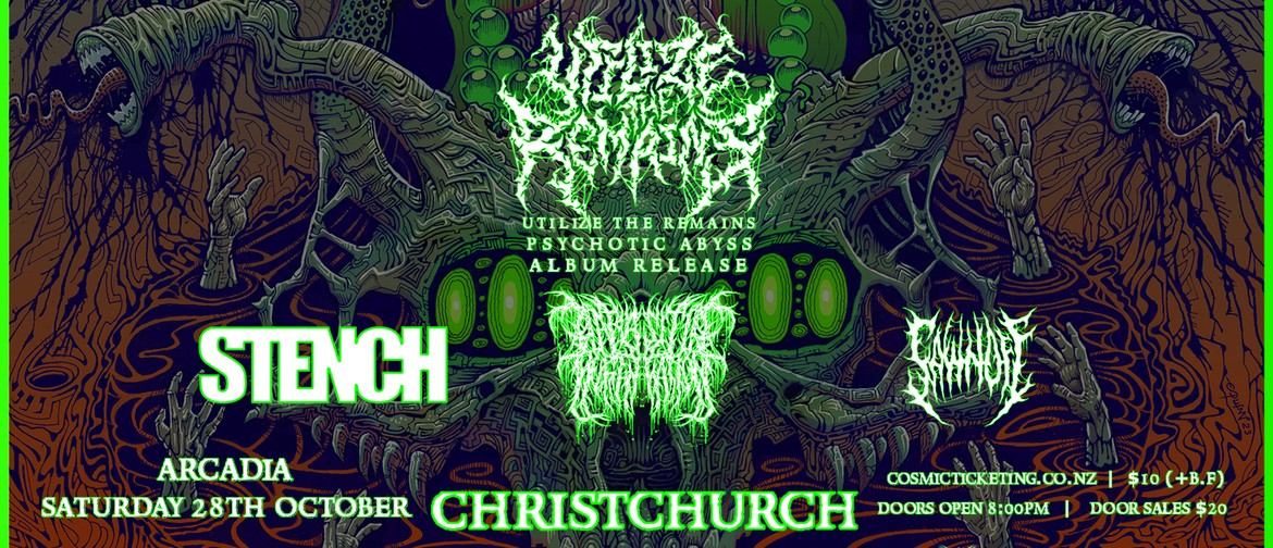 Utilize The Remains|Album Release|Christchurch
