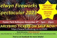Image for event: Selwyn fireworks spectacular 2023