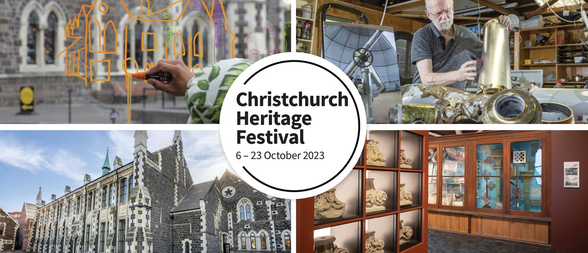 Christchurch Heritage Festival 2023 at The Arts Centre