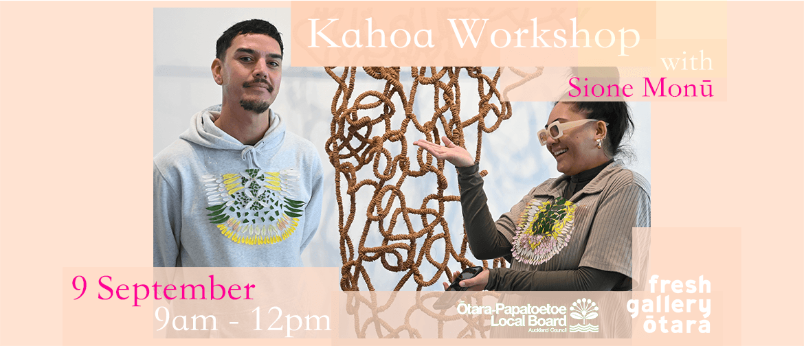 Kahoa Workshop with Sione Monū
