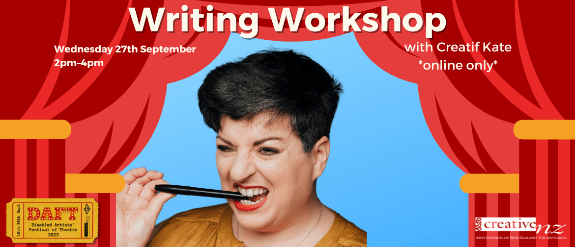DAFT 2023: Writing Workshop with Creatif Kate