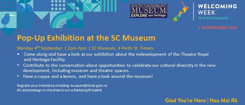 Pop-Up Exhibition at the Museum - Welcoming Week 2023
