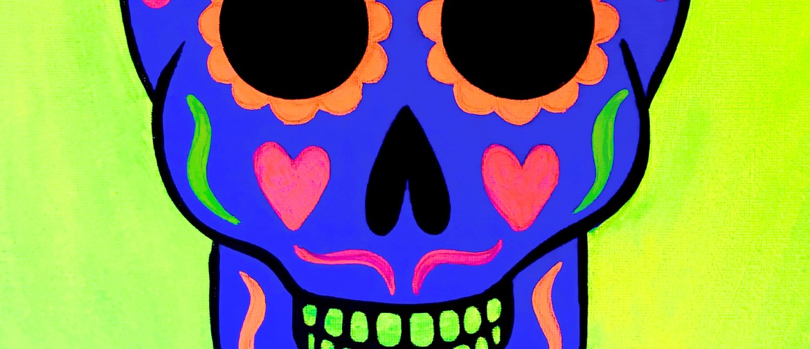 Hastings Glow in the Dark Paint Night: Sugar Skull: CANCELLED