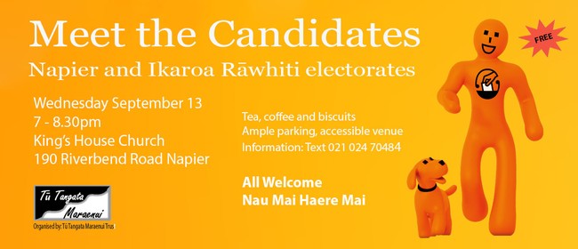 Meet the Candidates for Napier & Ikaroa-rāwhiti Electorates