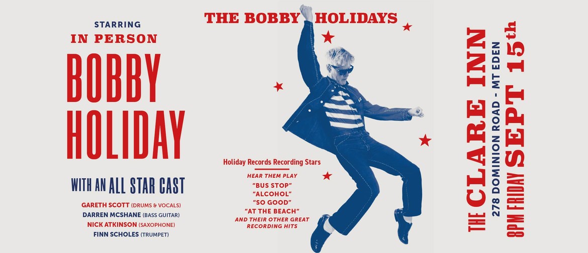 The Bobby Holidays at The Clare Inn