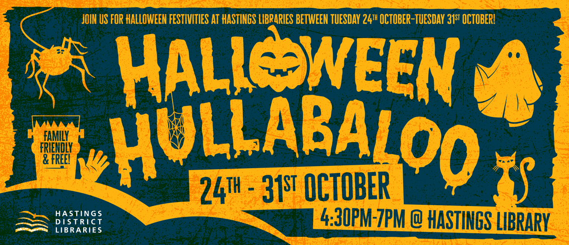 Halloween Hullabaloo Spooky Week - Makerspace