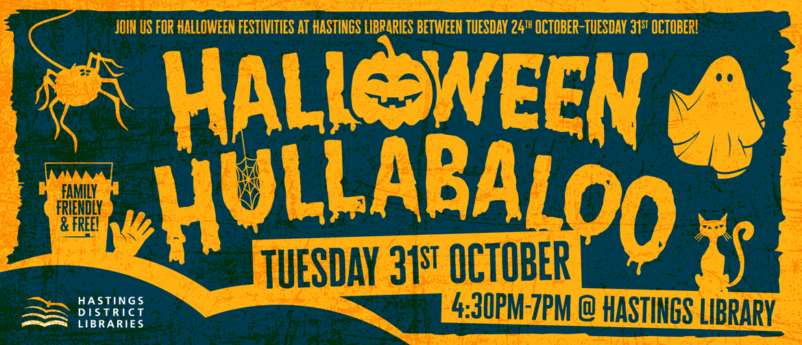 Halloween Hullabaloo at Hastings Library!
