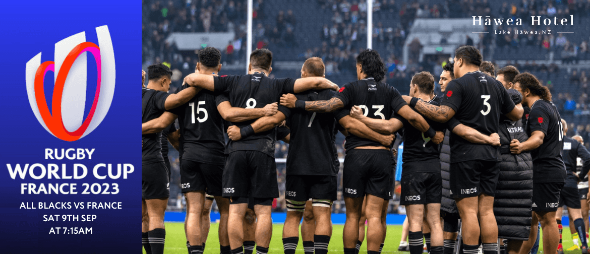 Rugby World Cup : All Blacks vs France!