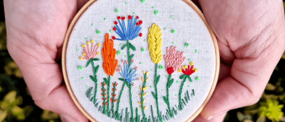 Contemporary Embroidered Art - Parnell Community Centre