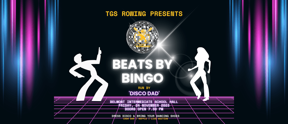 TGS Rowing Club - Beats by Bingo - Fundraiser Event: CANCELLED
