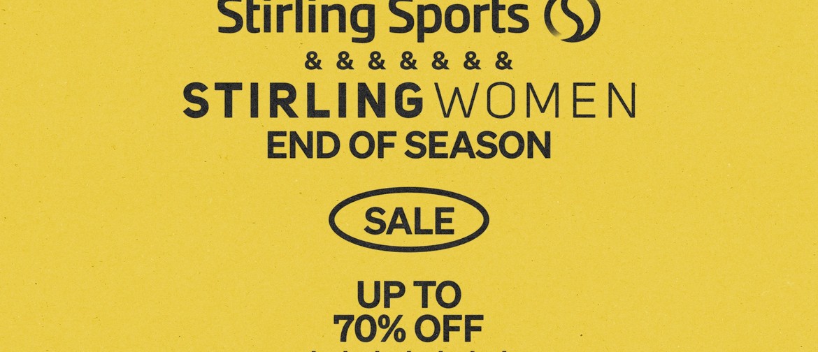 Stirling Sports/Stirling Women End Of Season Sale