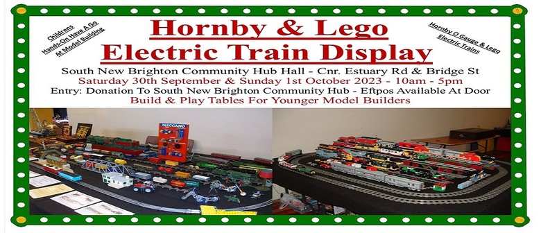 Lego best sale train display