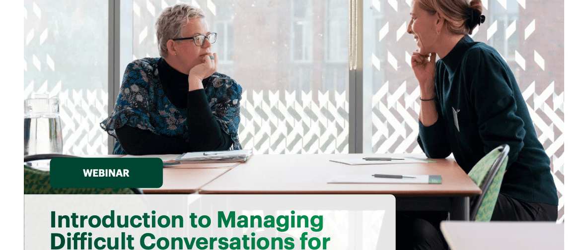 Managing Difficult Conversations for Teachers