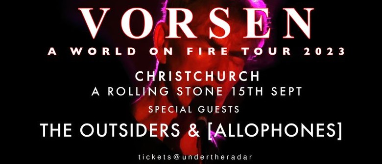 Vorsen 'World on Fire' Tour