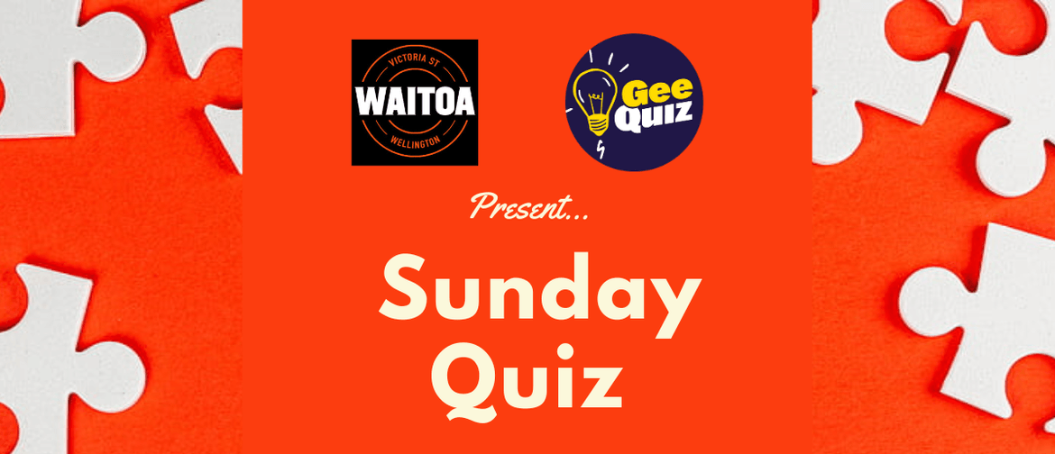 Sunday Quiz at Waitoa Victoria Street