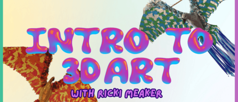 Tuesday Introduction to 3D Art with Ricki Meaker