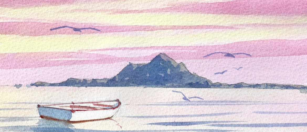 School Holiday Art Classes - Island Bay Sunset